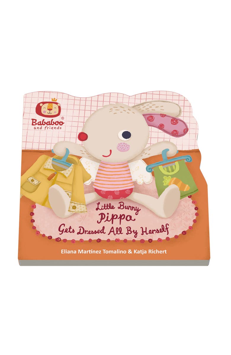 Bababoo and friends<sup>®</sup> Pippa Bunny Character Book & Plush Set, Alternate, color, Multi / Red