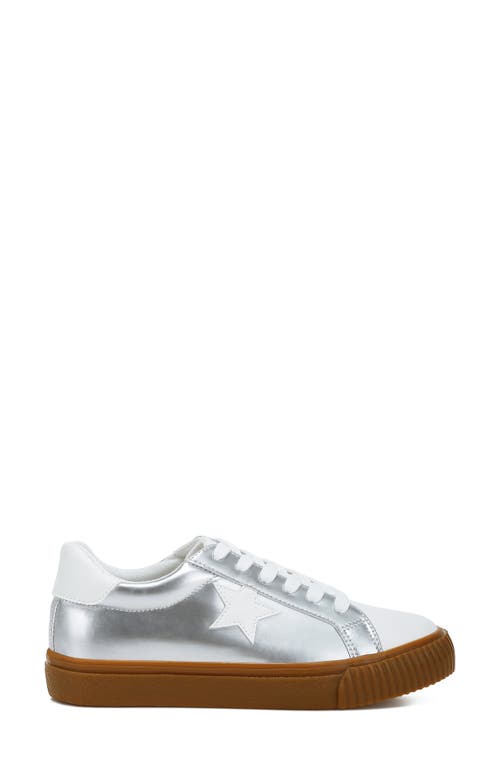 London Rag Jumping Sneaker In Silver