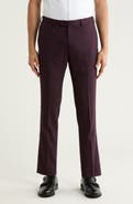 Original Penguin Wool Blend Slim Fit Flat Front Trousers