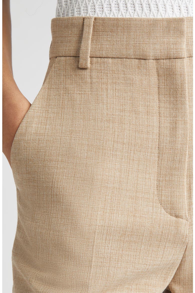 Heathered Stretch Suiting Ankle Pants, Alternate, color, AHGM ACORN/HAZE GRAY MULTI
