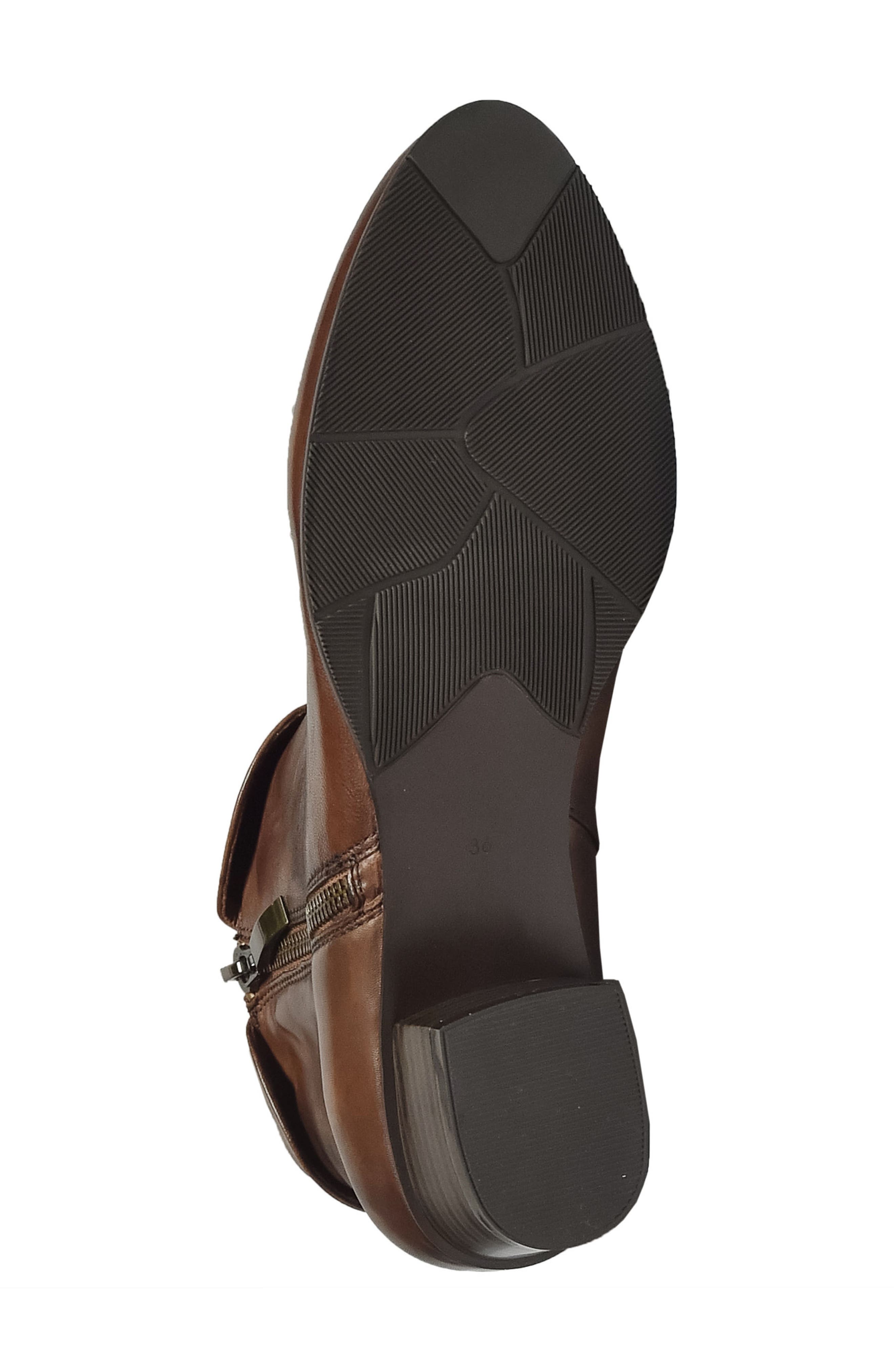 Stockholm Foldover Cuff Bootie, Alternate, color, BROWN