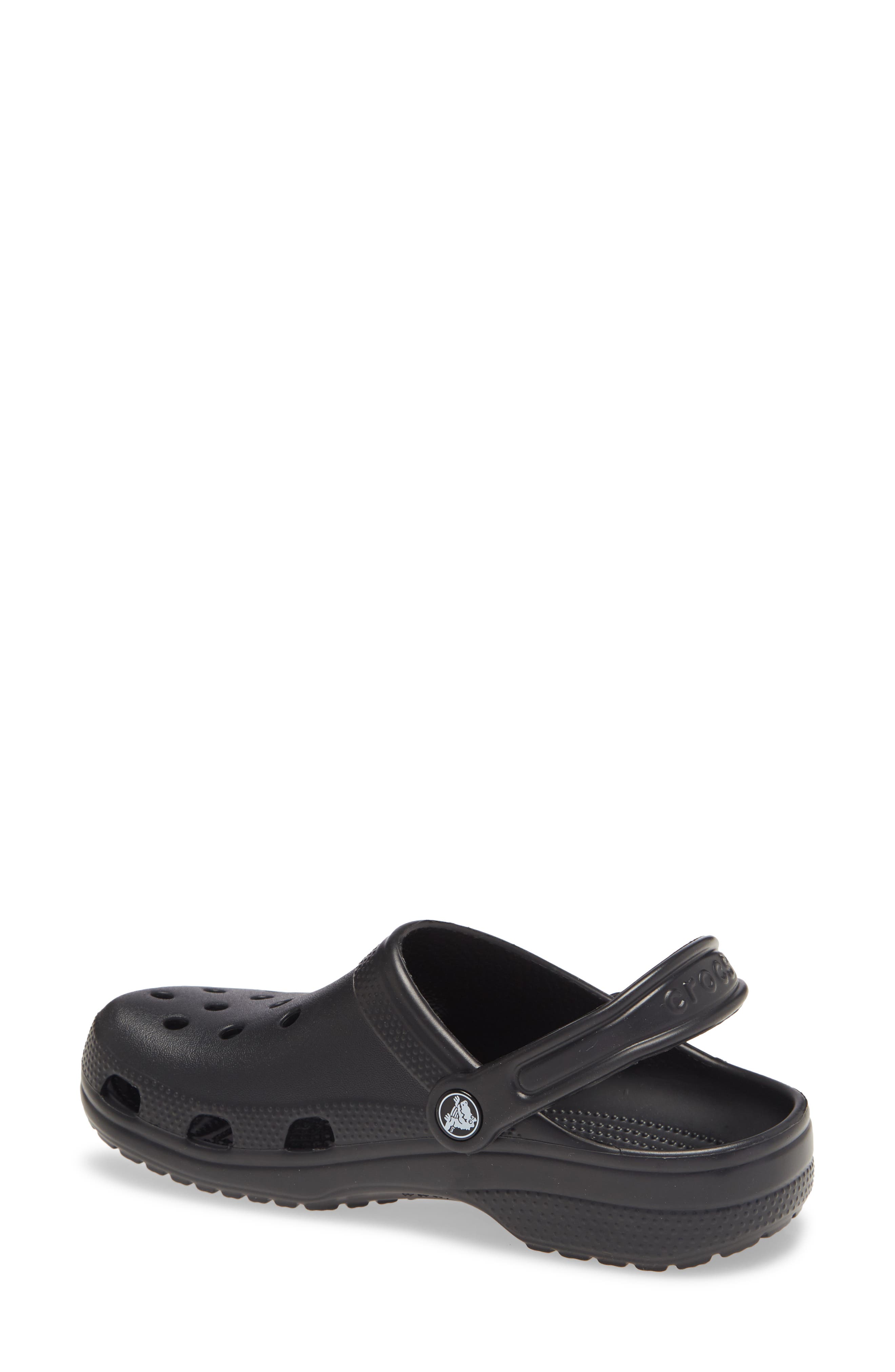 CROCS Gender Inclusive Classic Clog, Alternate, color, Black