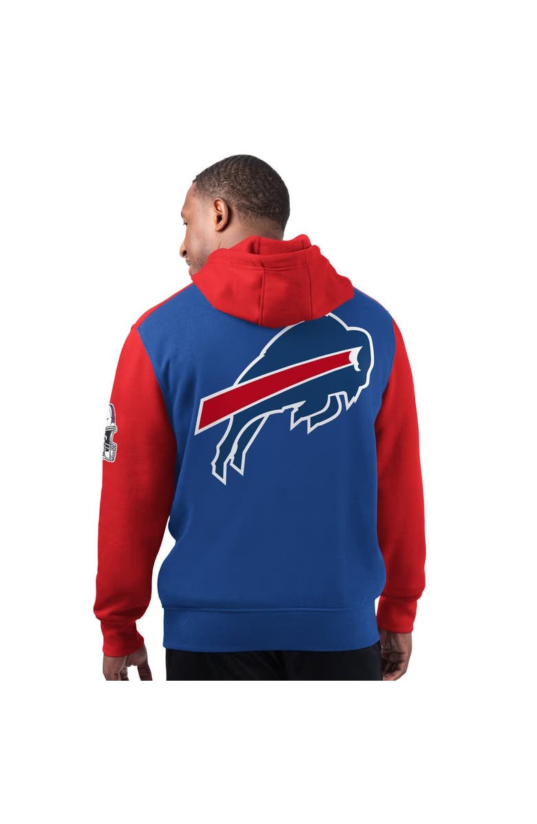 STARTER Men's Starter Royal Buffalo Bills Extreme Pullover Hoodie, Alternate, color, 