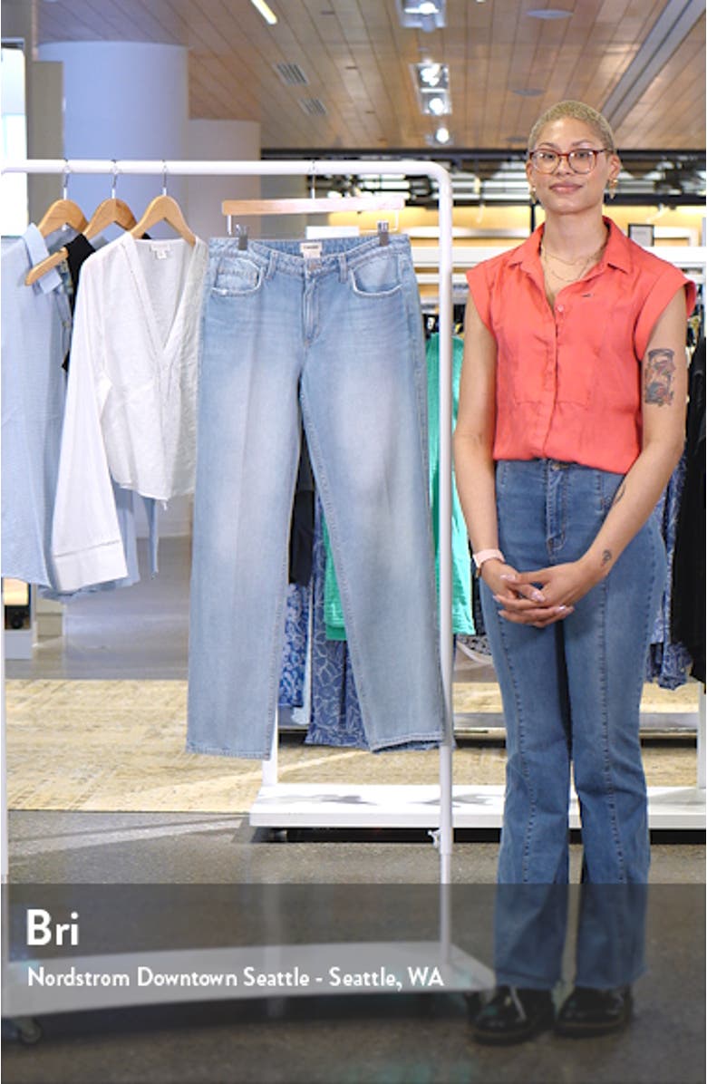 Marjorie Mr. Slouch Slim Fit Straight Leg Jeans, sales video thumbnail