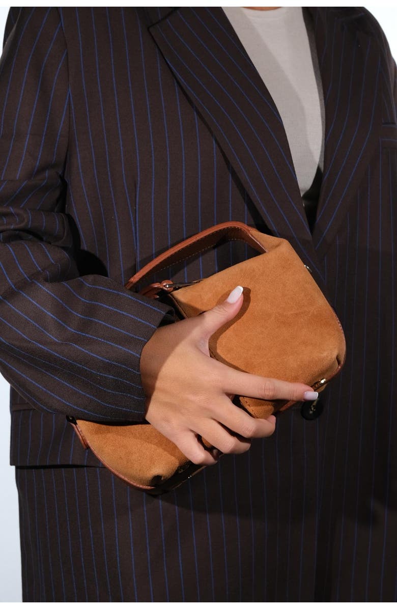 Forever
Always Shoes ISLAND Leather Shoulder Bag, Alternate, color,