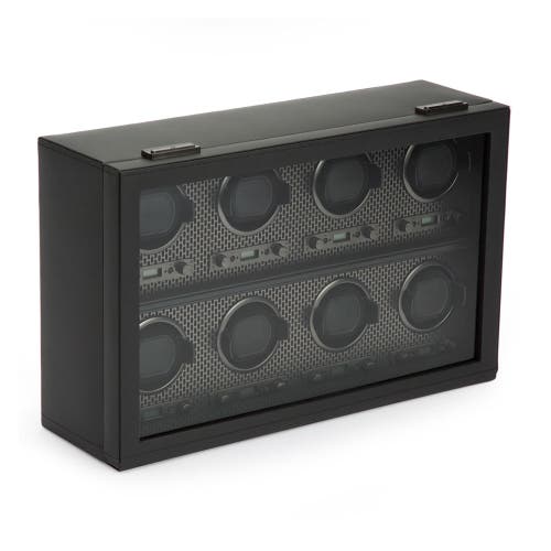 Wolf Axis 8-piece Watch Winder In Black
