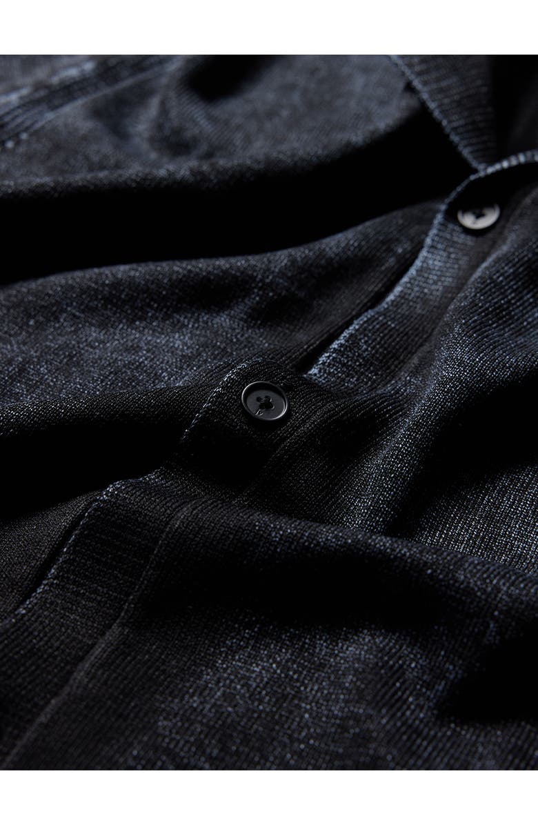 John Varvatos Carter Short Sleeve Mercerized Cotton Button-Up Shirt, Alternate, color, 