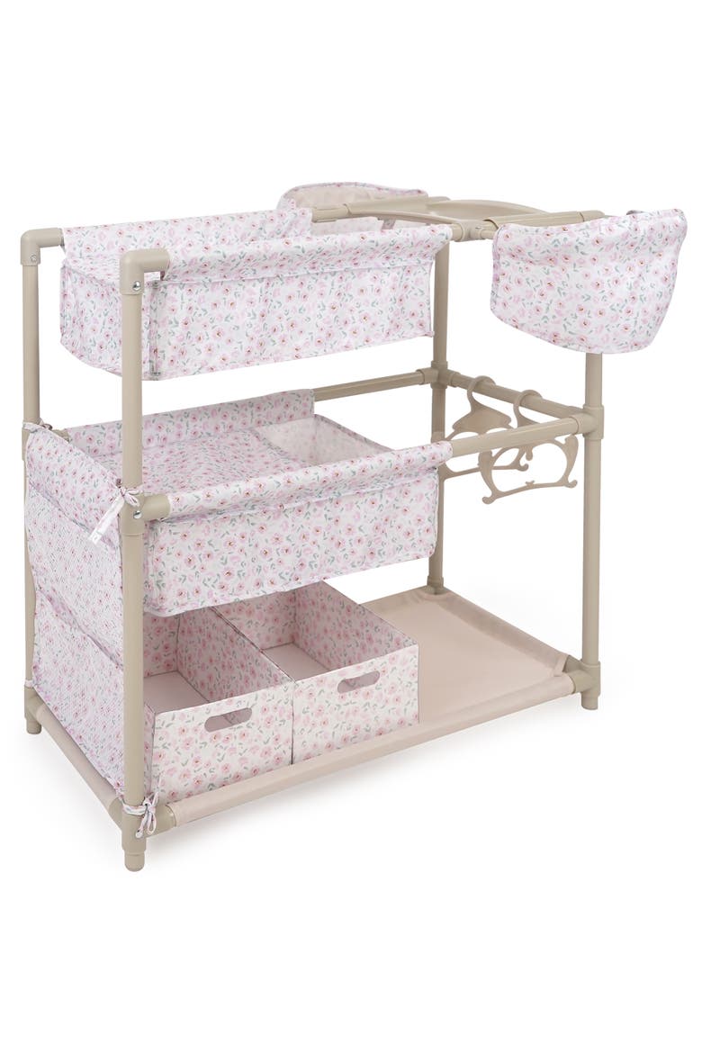 Little Flora Twin Doll Play Center, Main, color, Multicolored
