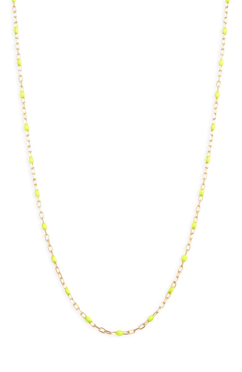 Bony Levy 14K Gold Enamel Bubble Necklace, Main, color,