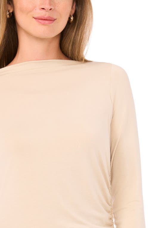 Halogen ® Boat Neck Long Sleeve Top In Gray