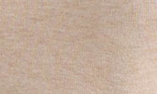 Ellen Tracy Long Sleeve Mixed Media Rib & Satin Maxi Dress In Neutral