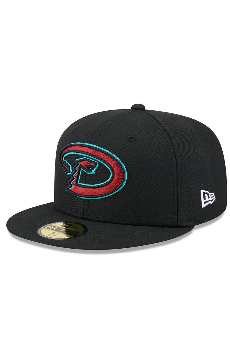 New Era Men's New Era  Black Arizona Diamondbacks 2025 Jackie Robinson Day 59FIFTY Fitted Hat, Alternate, color, 
