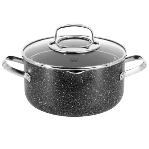 Galaksi Non Stick 8 Inch 3 Liter Casserole with Lid