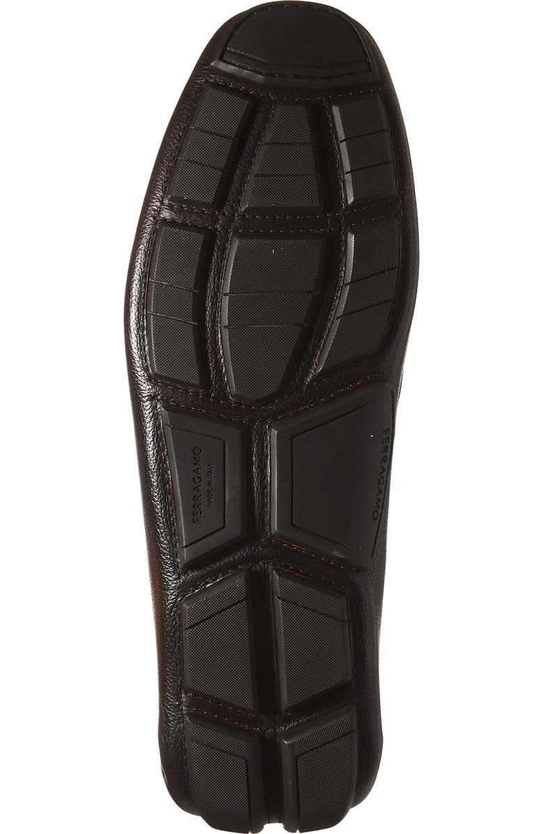 FERRAGAMO Front 4 Driving Shoe, Alternate, color, T.moro/ Citrus Marrone/ T.moro