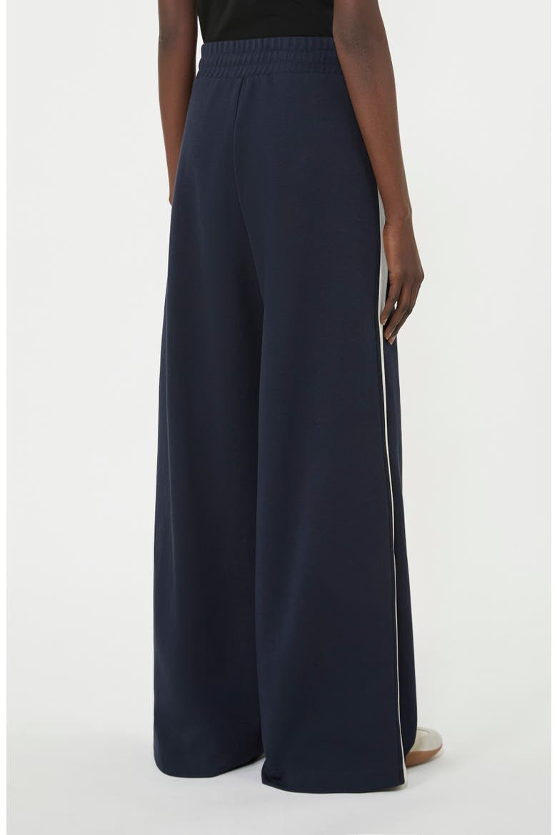 Perdoni Side Stripe Cotton Blend Drawstring Pants, Alternate, color, NAVY