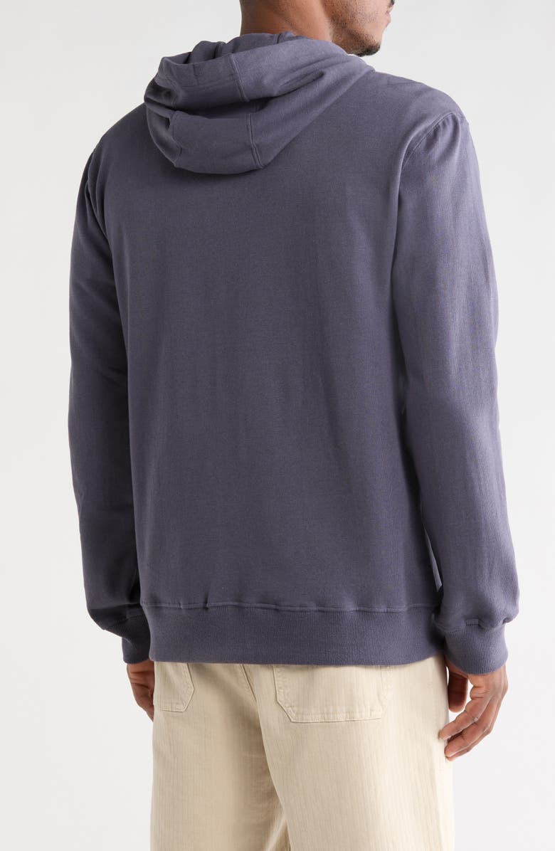 Billabong Air Embroidered Zip Hoodie, Alternate, color, Graystone