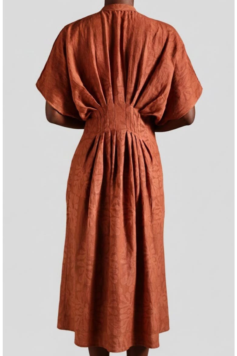 Buga Dress, Alternate, color, Brown