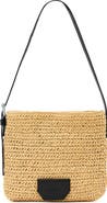 AllSaints Mini Asha Paper Straw Shoulder Bag