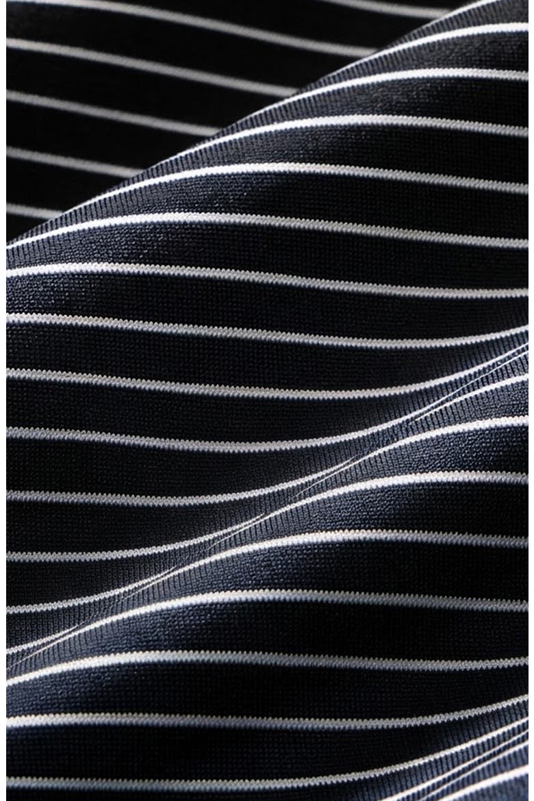 Versa Classic Fit Stripe Performance Golf Polo, Alternate, color, BLACK ALTERNATING STRIPE