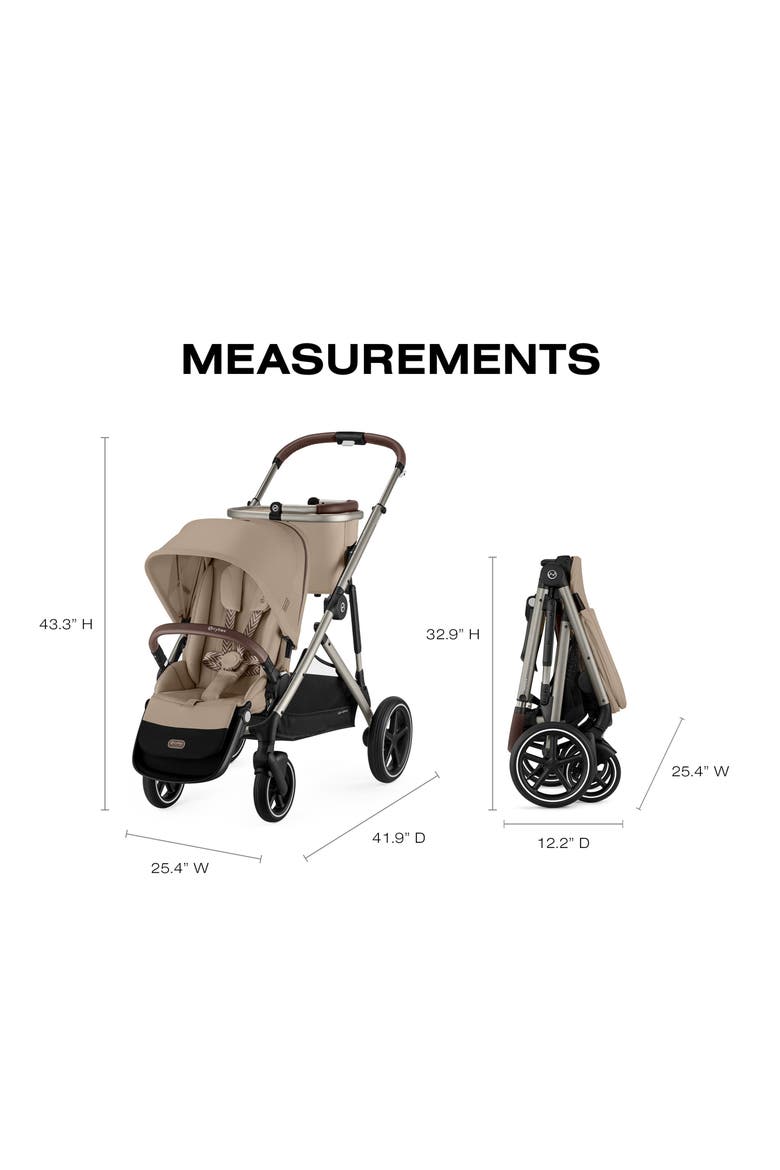 Gazelle S Stroller & Cloud G Pro Travel System, Alternate, color, ALMOND BEIGE