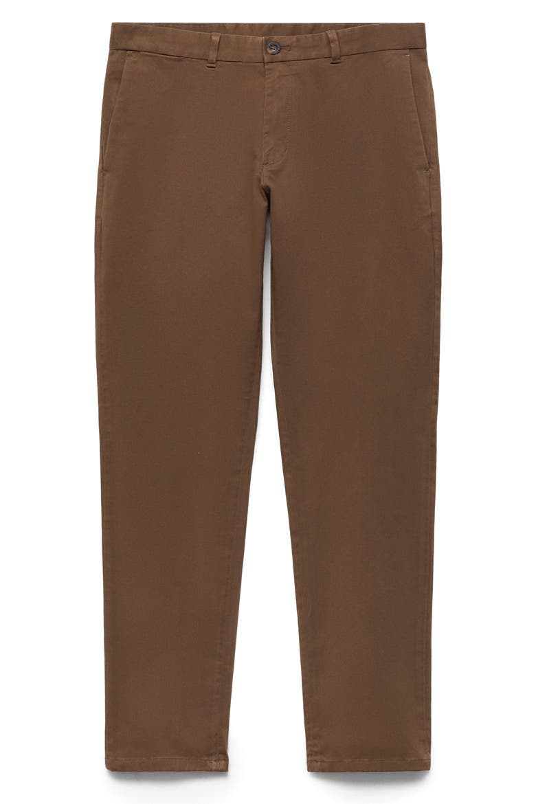 Serge Slim Fit Chino Pants, Alternate, color, BROWN