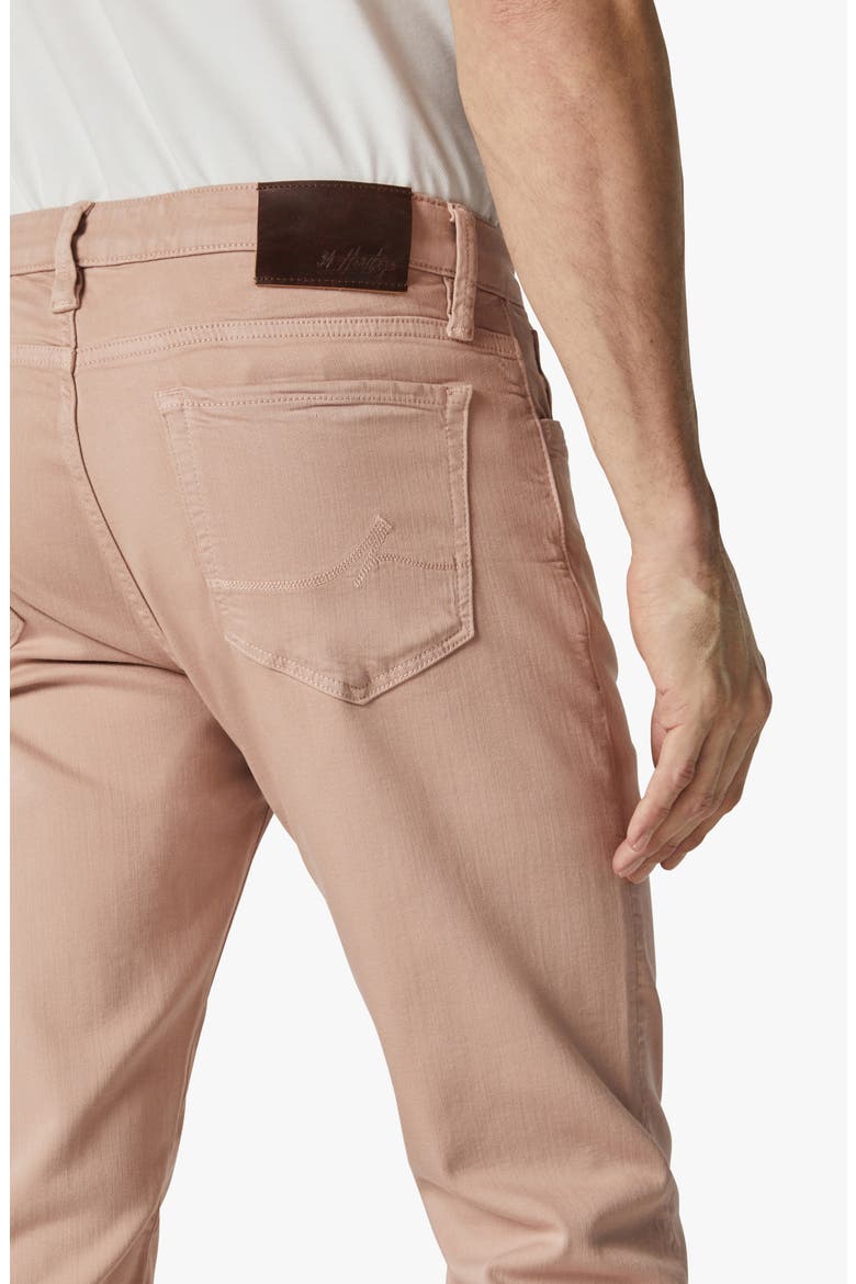 Courage Straight Stretch Twill Pants, Alternate, color, ROSE COMFORT