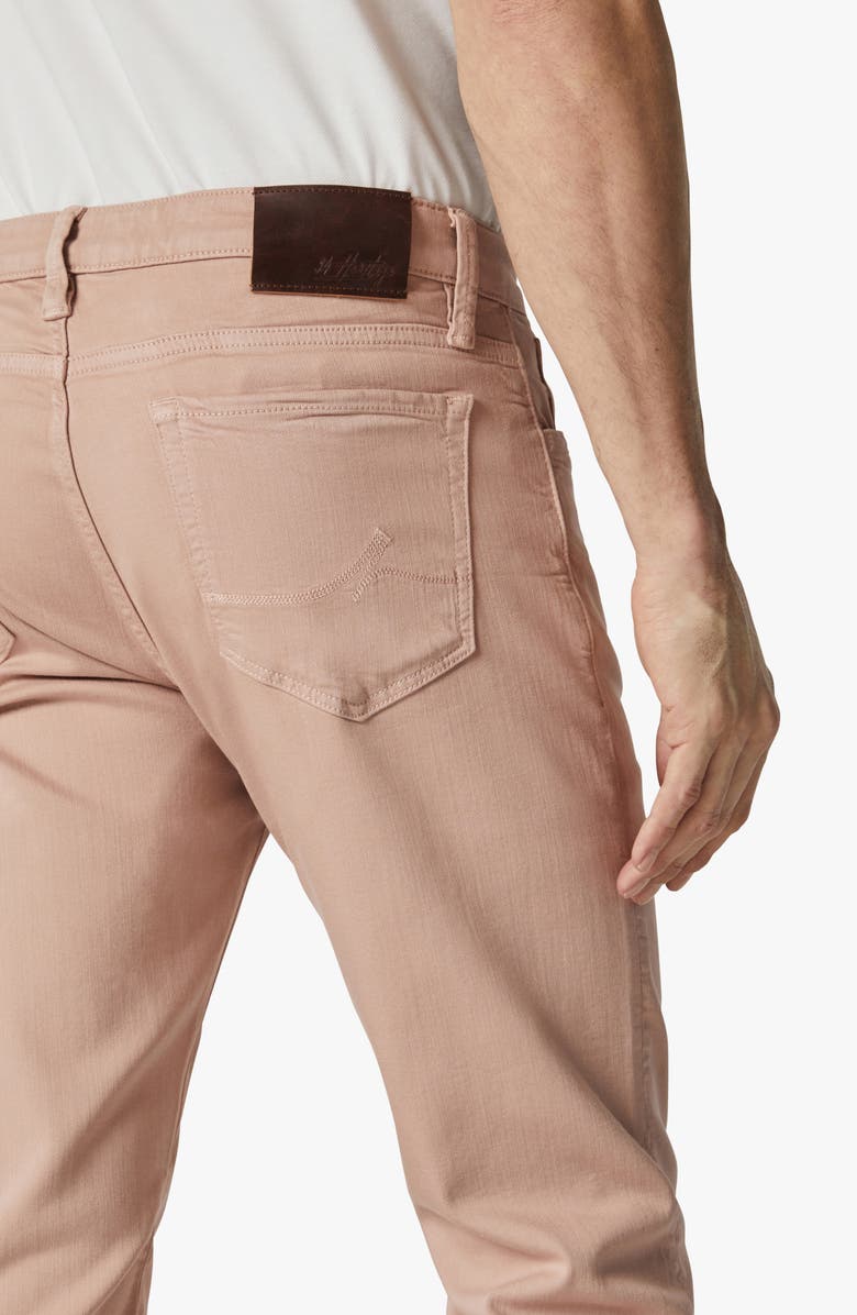 34 Heritage Courage Straight Stretch Twill Pants, Alternate, color, Rose Comfort