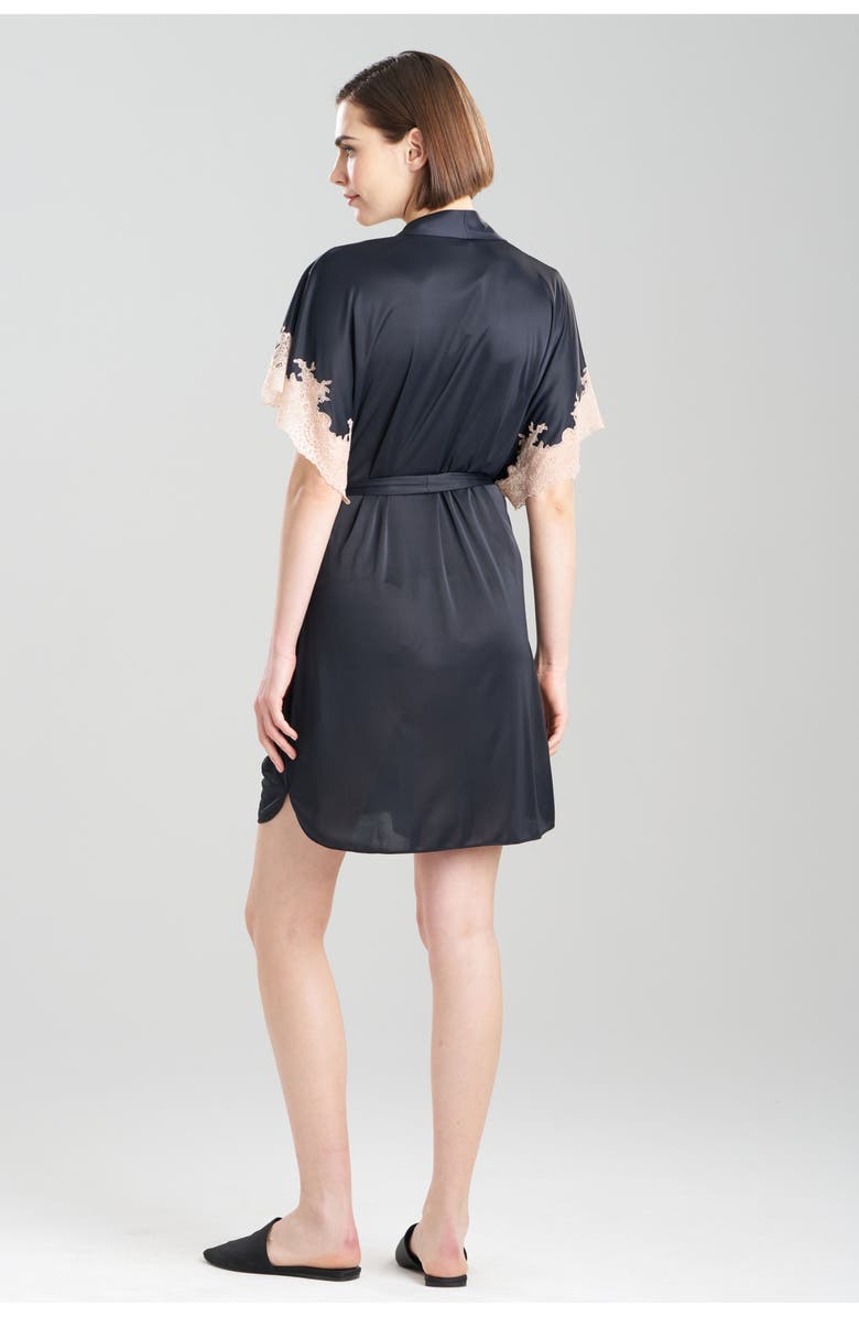 Natori Enchant Wrap, Alternate, color, Black/Cafe