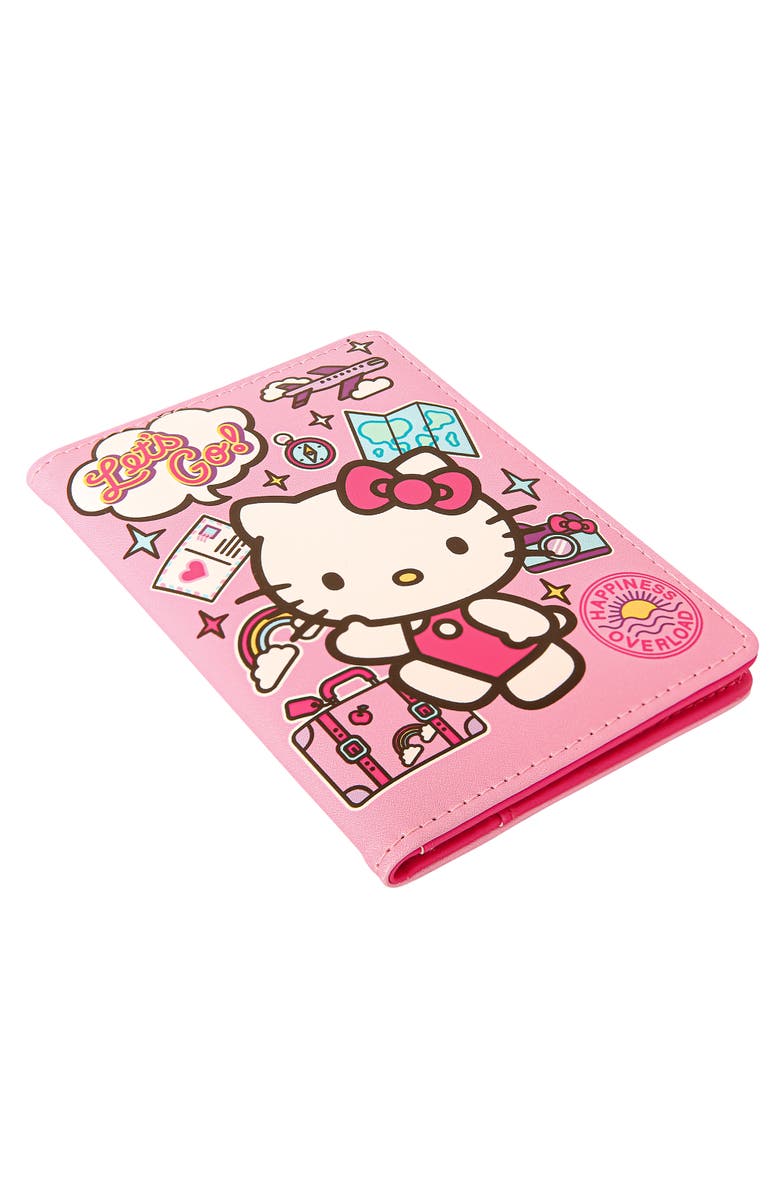 Hello Kitty Passport Holder, Alternate, color, Pink