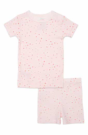 Chloe No Drama Organic Cotton Fitted Two-Piece Pajamas