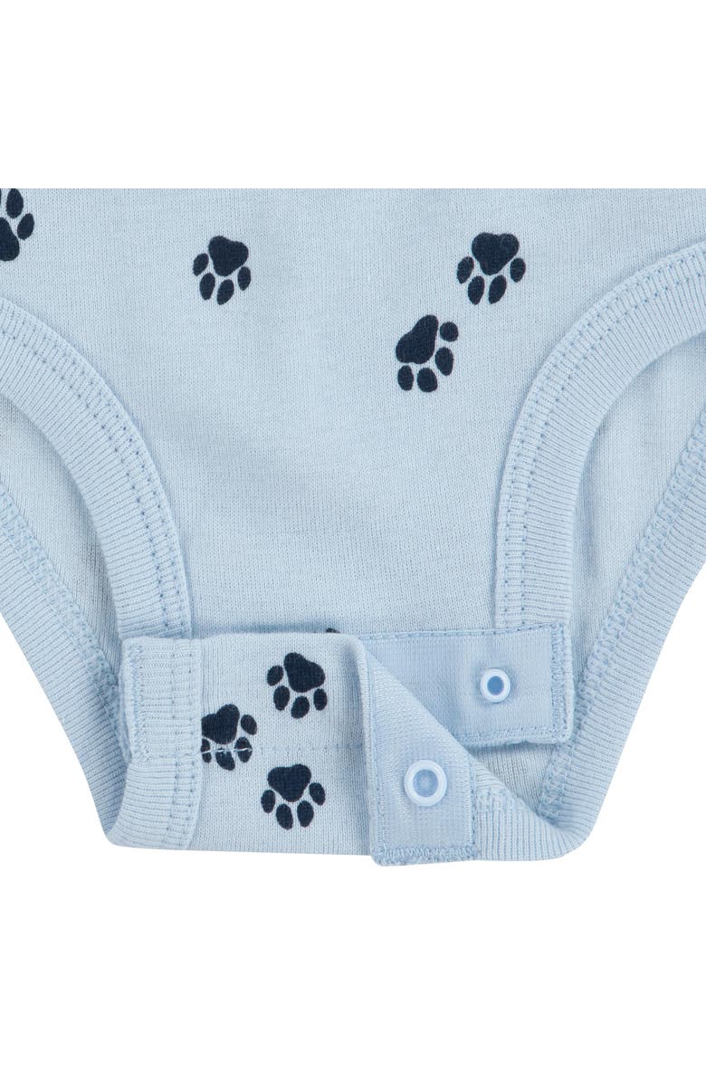 Huggies Assorted 3-Pack Organic Cotton Bodysuits, Alternate, color, 001White