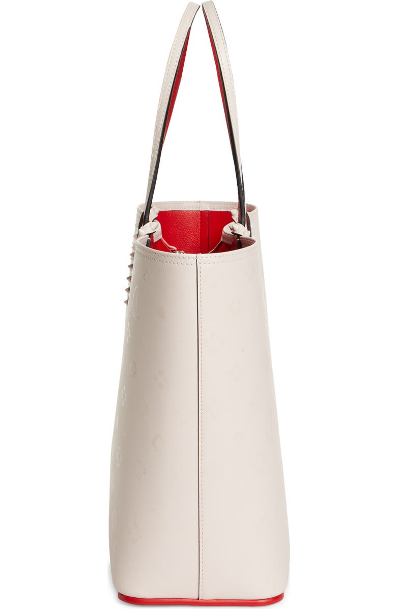 Christian Louboutin Cabata Loubinthesky Leather Tote, Alternate, color, W514 Leche