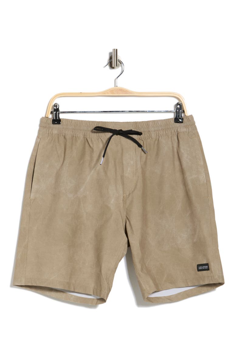 Tie Town Pull-On Shorts, Alternate, color, KHAKI