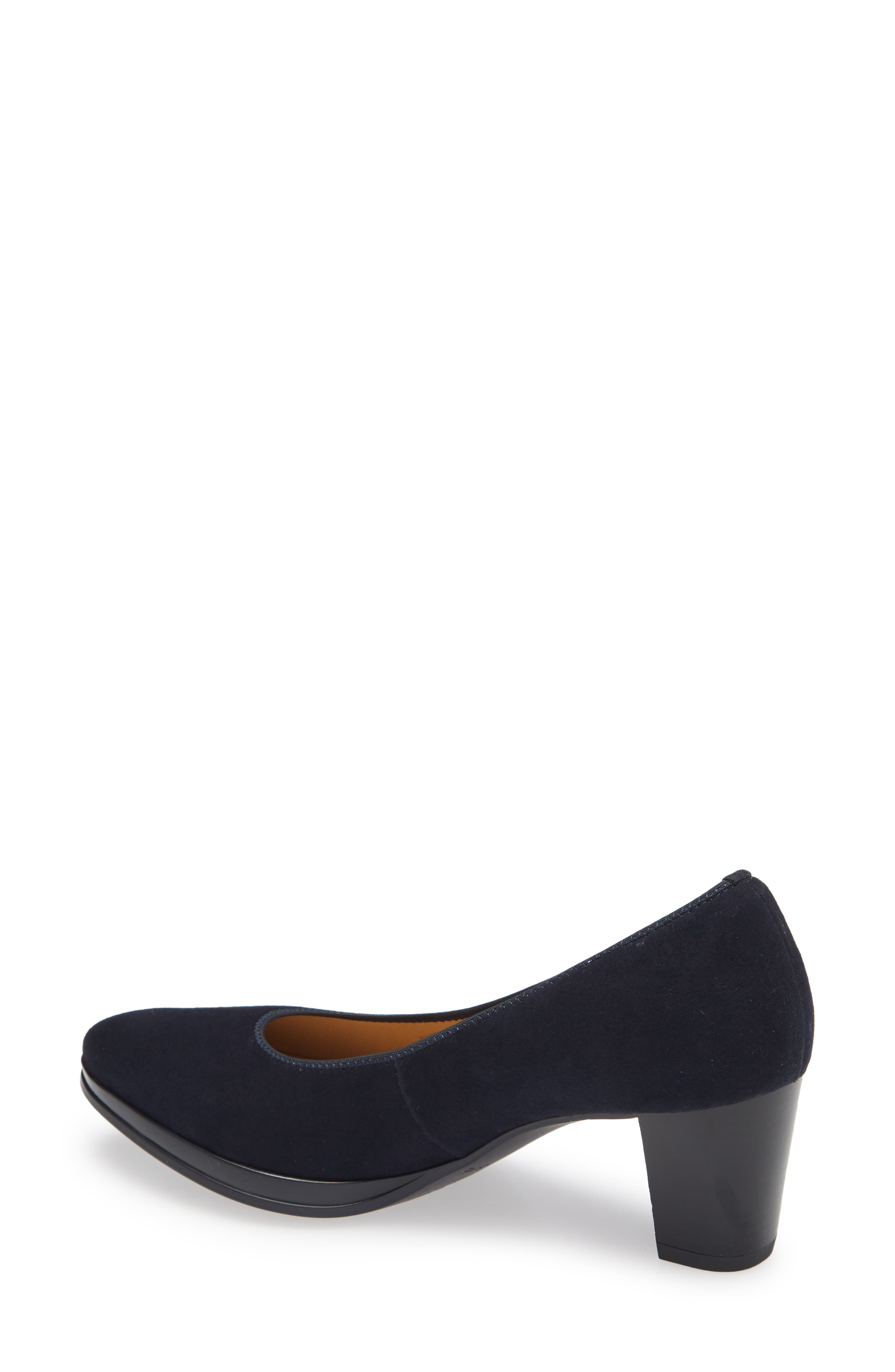 ara Ophelia Pump, Alternate, color, Blue Suede