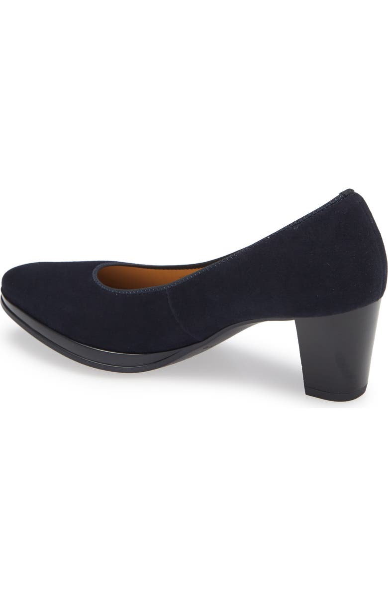 ara Ophelia Pump, Alternate, color, Blue Suede