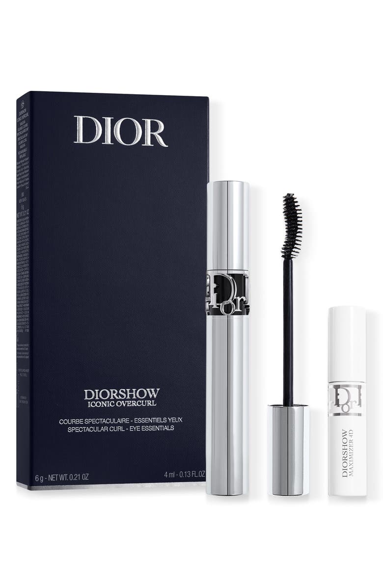 DIOR Iconic Diorshow Overcurl Mascara & Primer Set, Main, color, 