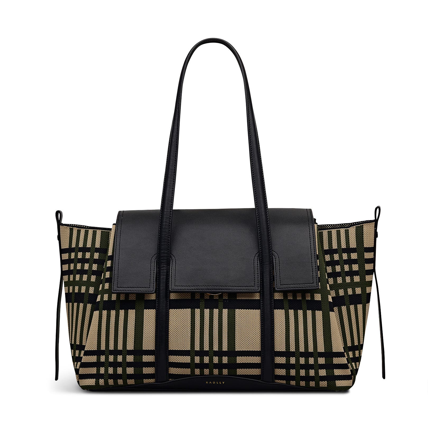 Radley The Chancery - Fly Knit Medium Flapover Shoulder Bag, Main, color, Porcini