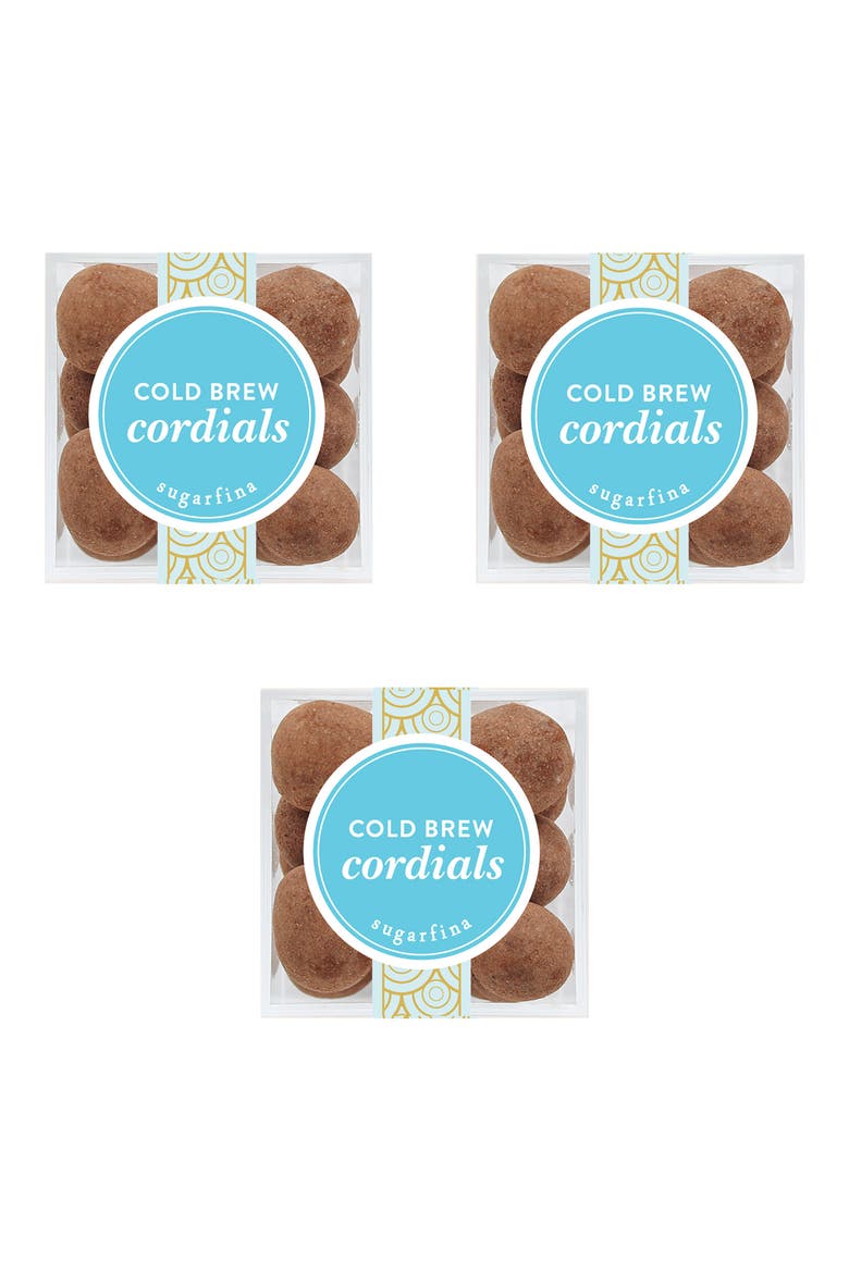 Cold Brew Cordials Set of 3 Candy Cubes, Main, color, BLUE