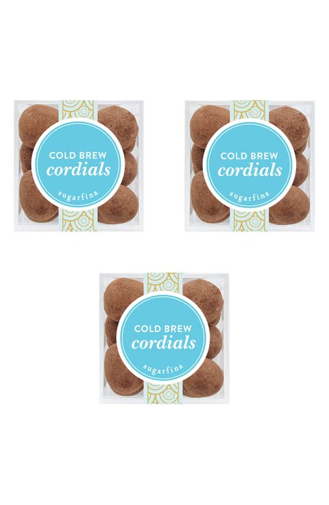 Cold Brew Cordials Set of 3 Candy Cubes