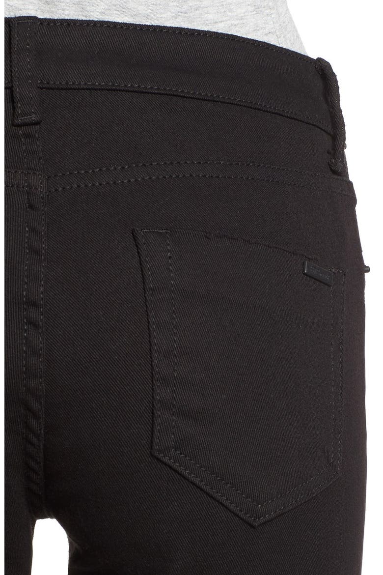 Piper Destroyed Skinny Jeans, Alternate, color, BLACK