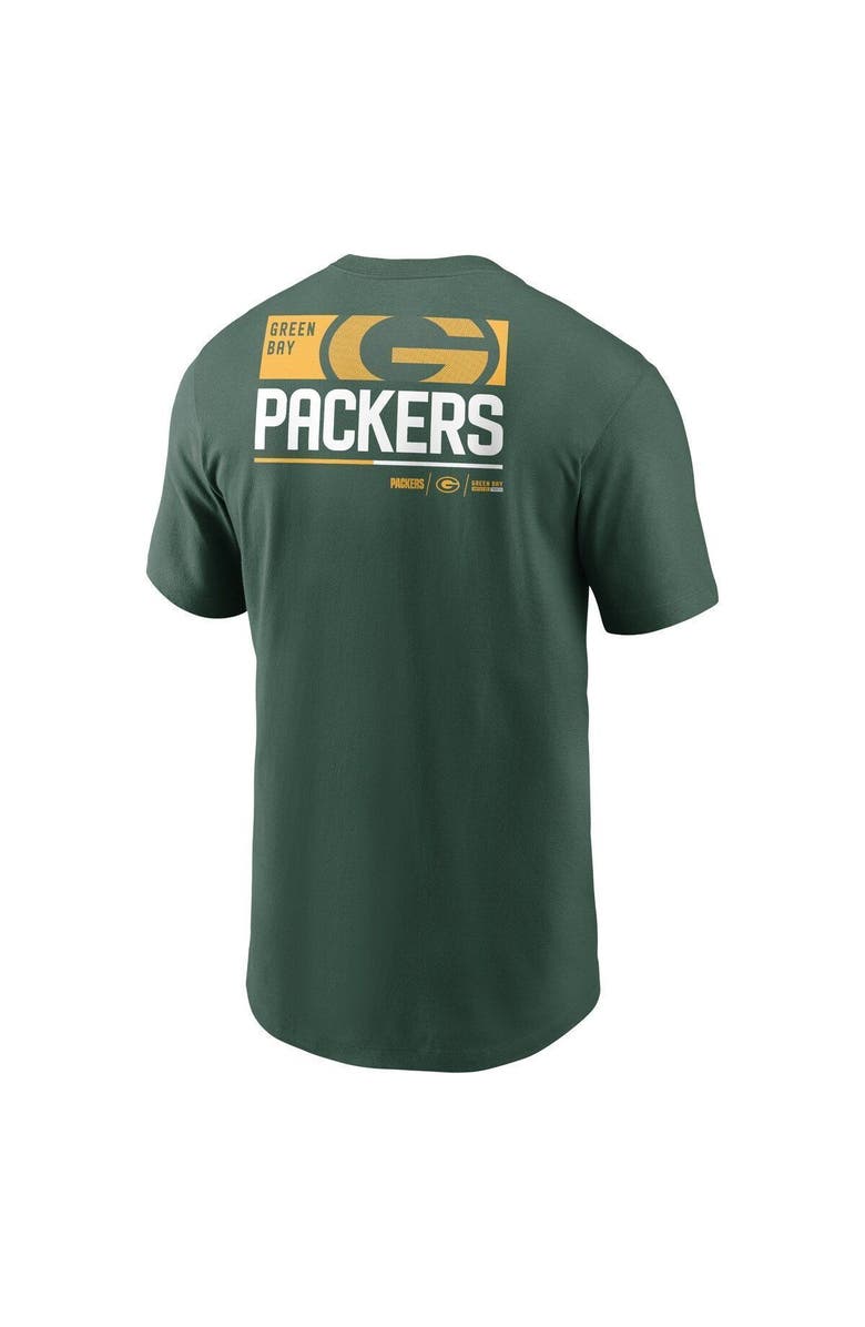 Nike Men's Nike Green Green Bay Packers Team Incline T-Shirt, Alternate, color, 