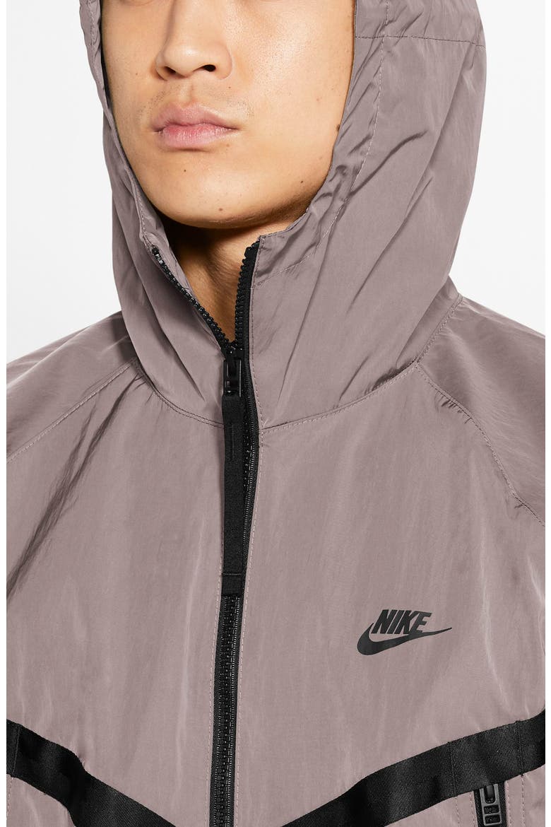 Sportswear Tech Essentials Windrunner Jacket, Alternate, color, TAUPE HAZE/ BLACK/ BLACK