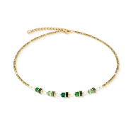 COEUR DE LION Necklace Sparkling Princess gold-emerald