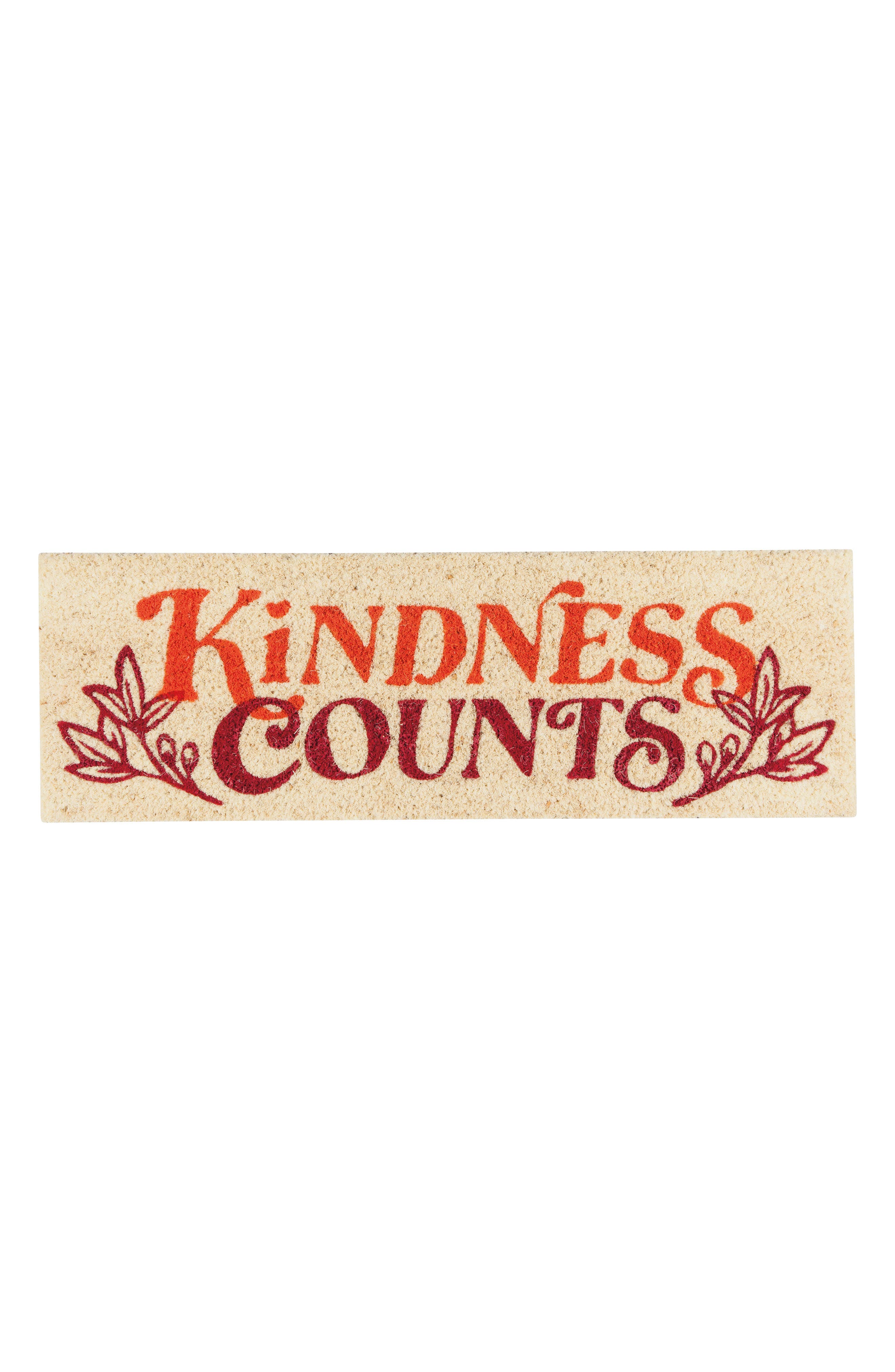 Kindness Counts Demi Doormat