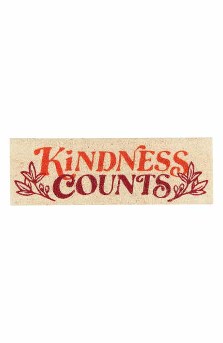 Kindness Counts Demi Doormat