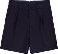Fortela Vintage Blue Cotton Shorts