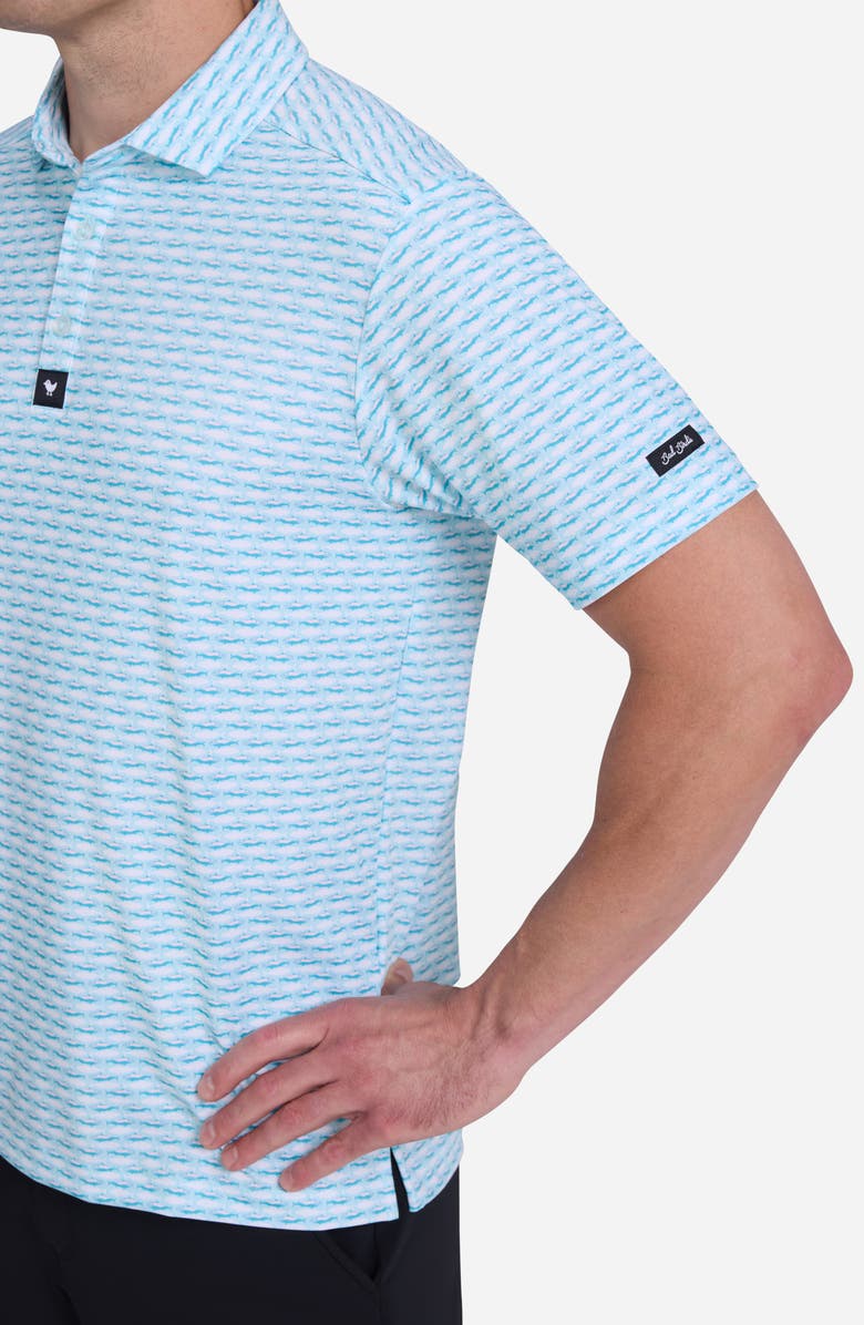 Bad Birdie Dew Sweeper Performance Golf Polo, Alternate, color, Dew Sweeper