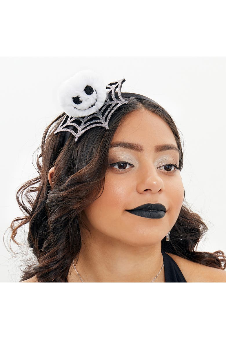 The Nightmare Before Christmas Headband, Alternate, color, Black