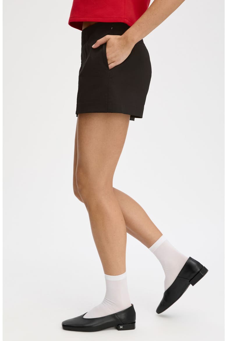Front Seam Shorts, Alternate, color, TRUE BLACK