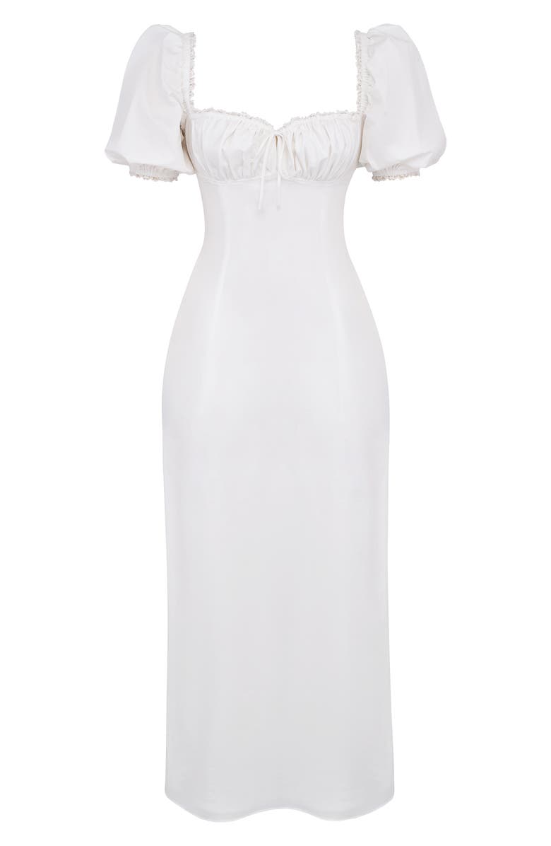 HOUSE OF CB Felizia Floral Puff Sleeve Maxi Dress, Alternate, color, 